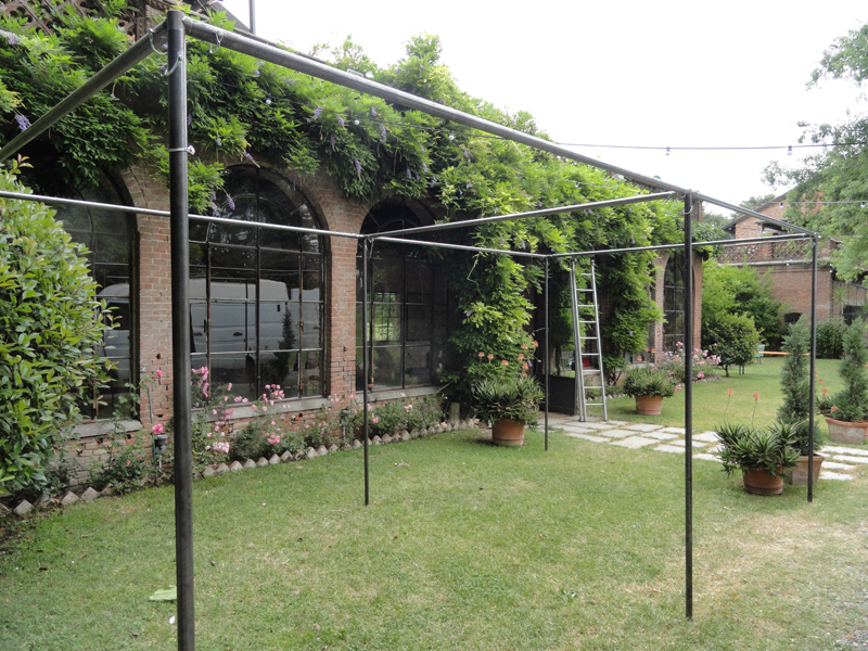 Gazzebo Ferro Modulare 02